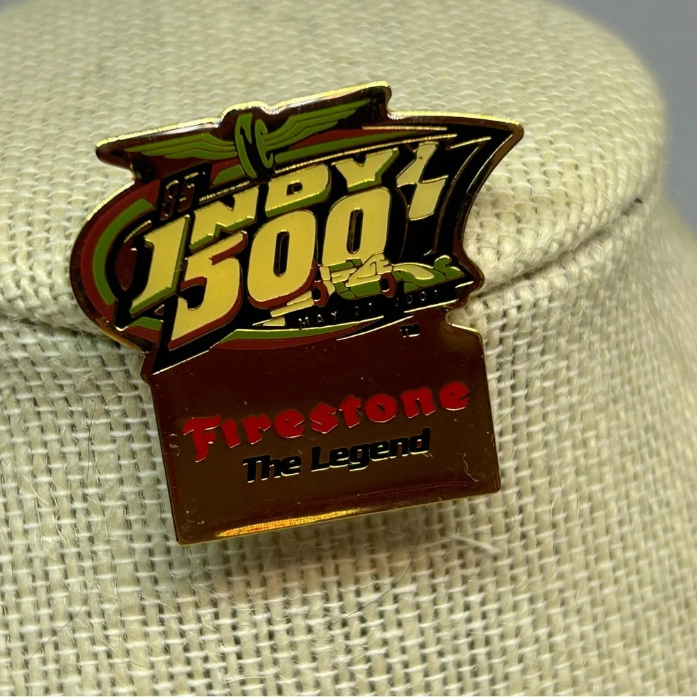 Vintage Indy 500 Firestone The Legend SRE Hat Pin‎